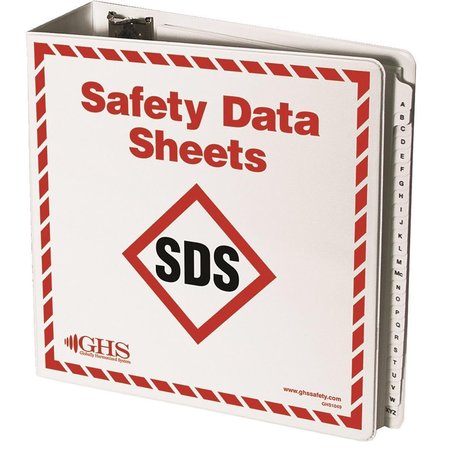 INCOM GHS Safety Data Sheets (SDS) Binder GHS1008